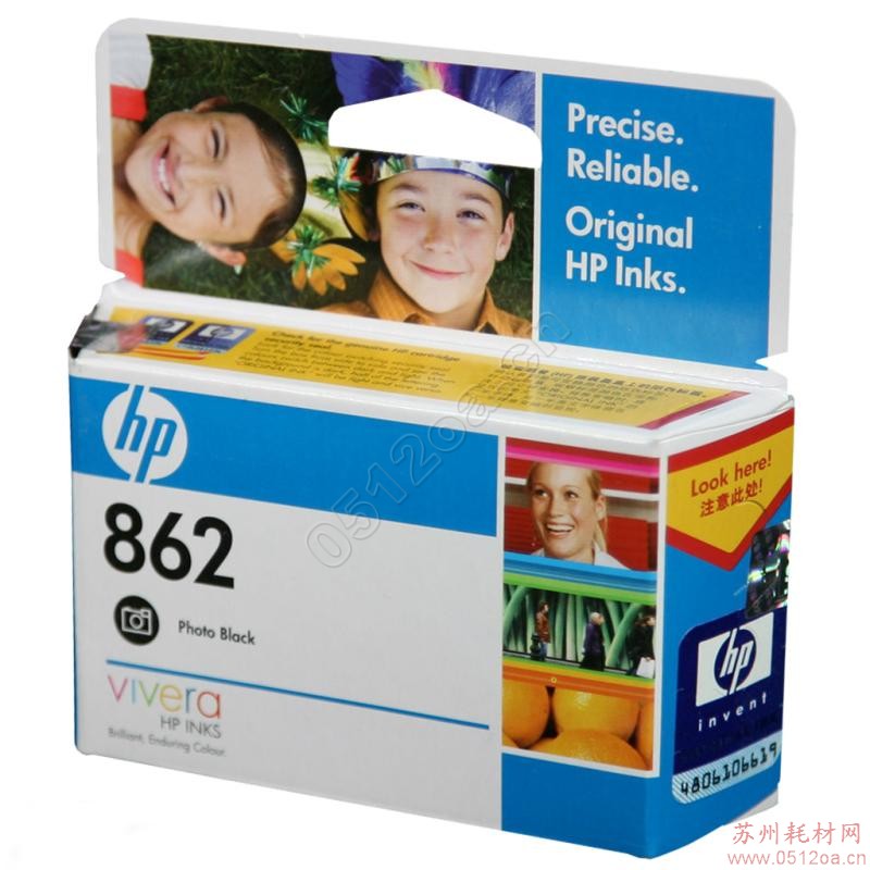 惠普(HP)862号/CC317ZZ照片黑色墨盒
