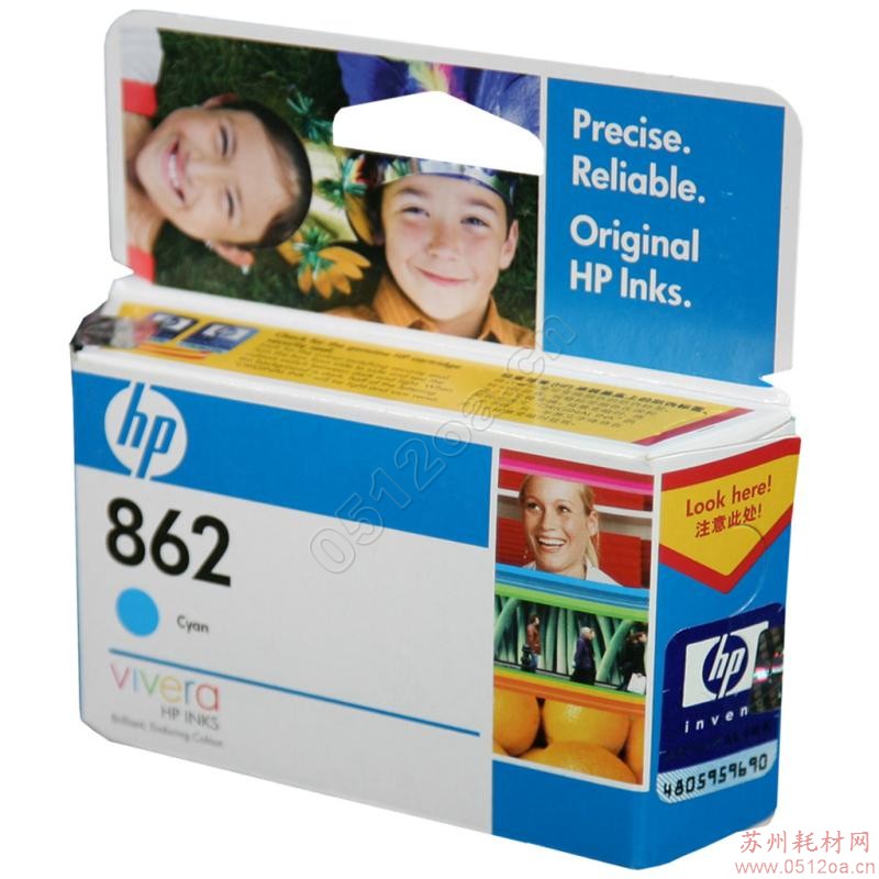 惠普(HP)862号/CC318ZZ蓝色墨盒